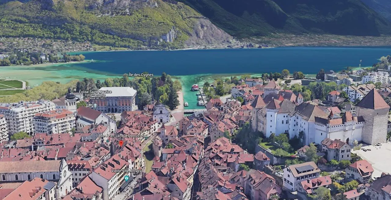 Apartment Le Rousseau - Beautiful Studio In Old Town Annecy