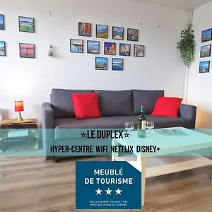 Le Duplex - Hyper Centre - Gare - Wifi - Netflix - + Apartamento